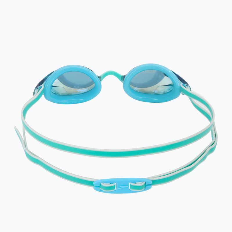 Speedo Vanquisher 3.0 tükrös női úszószemüveg bachelor gomb/celeste/arany tükör 4