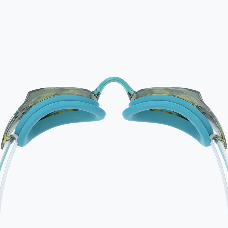 Speedo Vanquisher 3.0 tükrös női úszószemüveg bachelor gomb/celeste/arany tükör 2