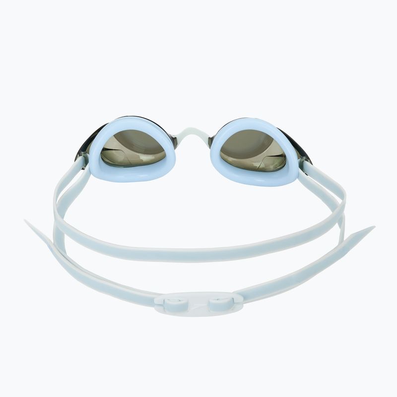 Speedo Vanquisher 3.0 Mirrored hawaiian sky/szürke/ezüst tükör női úszószemüveg 4