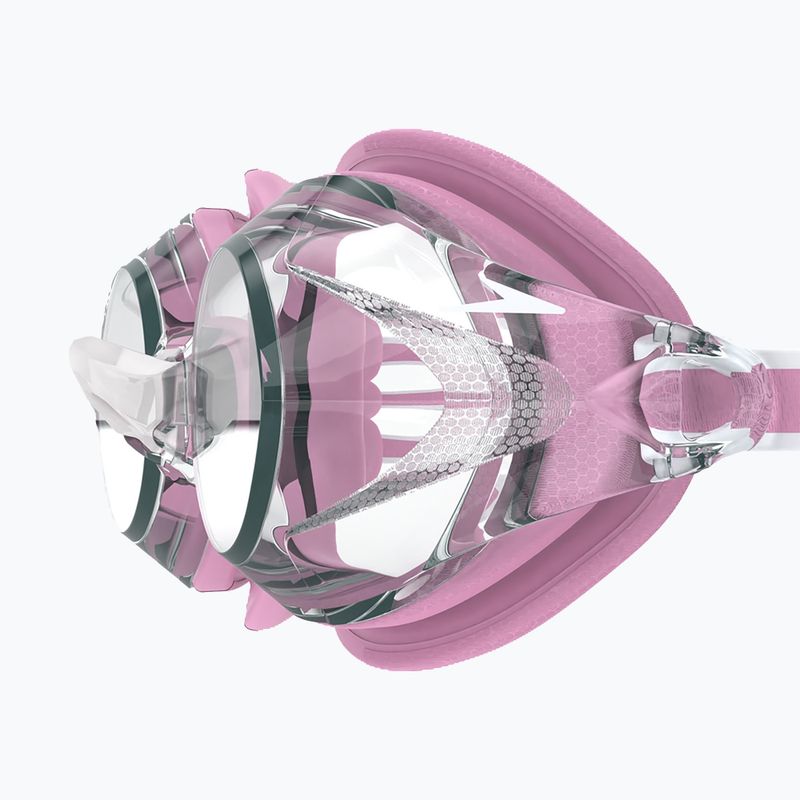 Speedo Vanquisher 3.0 vicces rózsaszín / átlátszó úszószemüveg 4