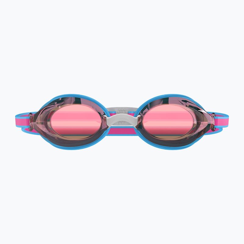 Speedo Vanquisher 3.0 Mirror gyermek úszószemüveg picton kék/vermillion/arany tükör 2