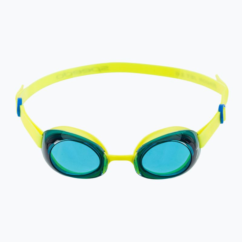 Speedo Jet 2.0 gyermek úszószemüveg empire sárga / neon kék 2