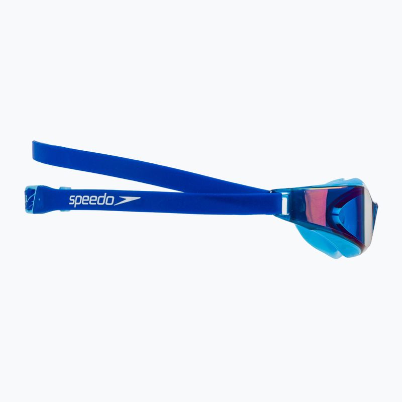 Speedo Fastskin Hyper Elite Mirror gyermek úszószemüveg picton kék / kobalt / írisz 3