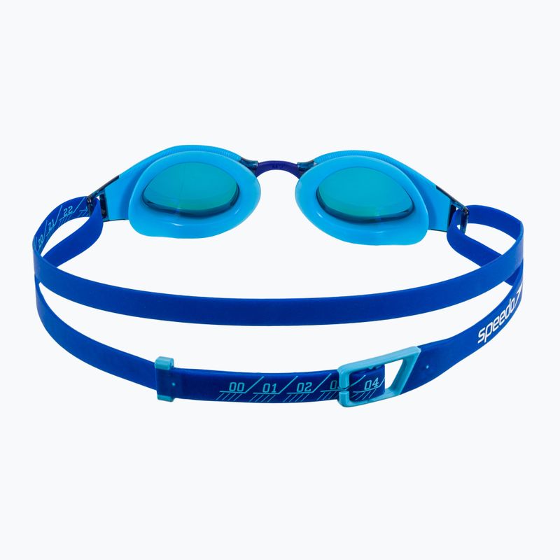 Speedo Fastskin Hyper Elite Mirror gyermek úszószemüveg picton kék / kobalt / írisz 4