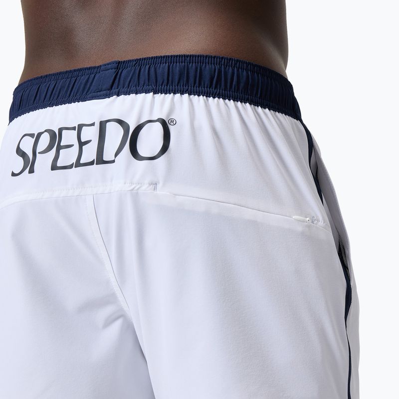 Férfi Speedo Jetstream Retro Logo Volley 16" fehér úszónadrág, fehér 3