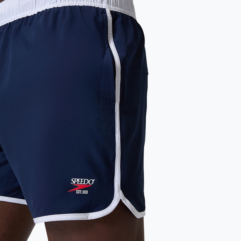 Férfi úszóshort Speedo Jetstream Retro Logo Volley 16" peacoat 8
