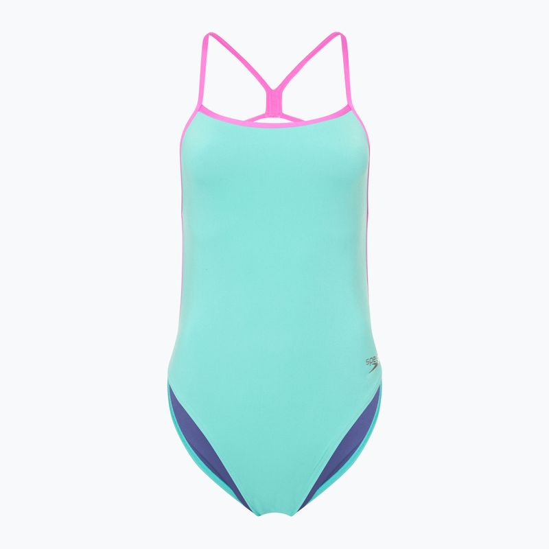 Speedo Solid Vback arctic glass női egyrészes fürdőruha