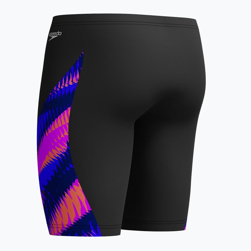 Speedo Férfi Allover Digital V-Cut Swim Jammer borotvaéles/diva 3