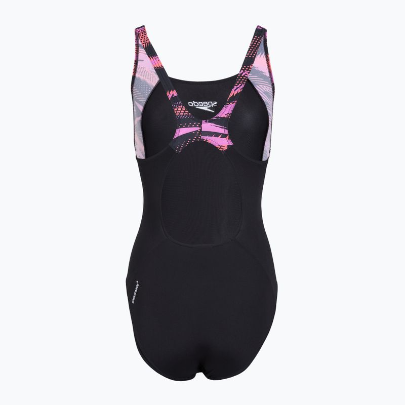 Női egyrészes fürdőruha Speedo HyperBoom Splice Muscleback neon violet 2
