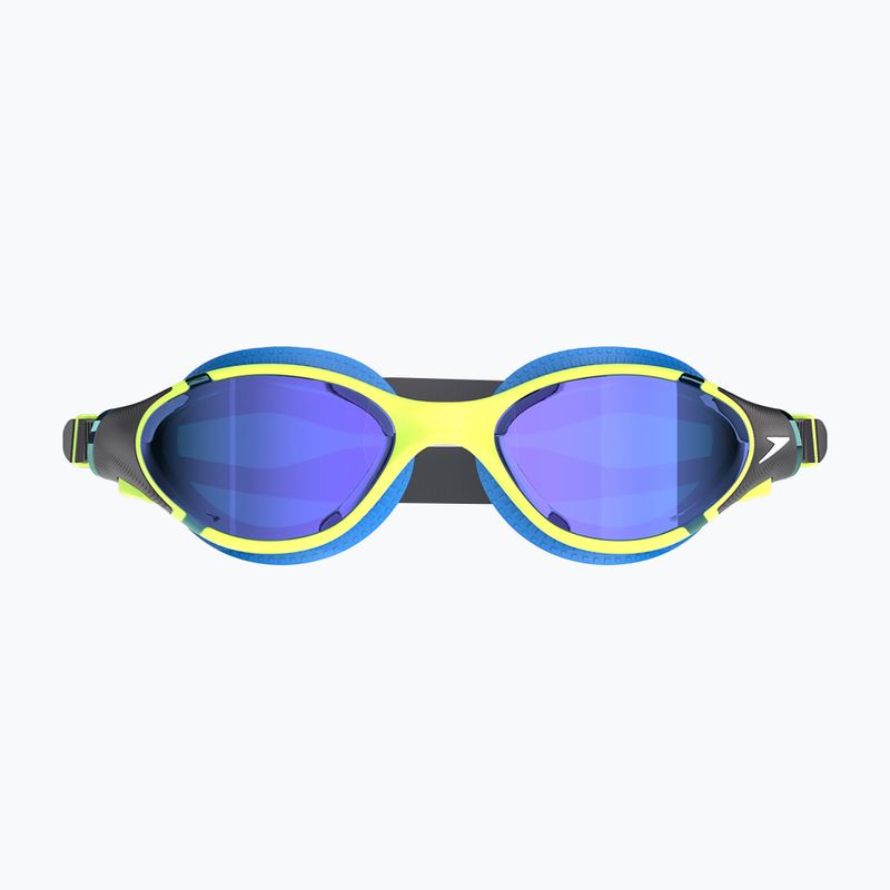 Speedo Biofuse 2.0 Mirror úszószemüveg elektromos lime / kobalt / írisz tükör 2