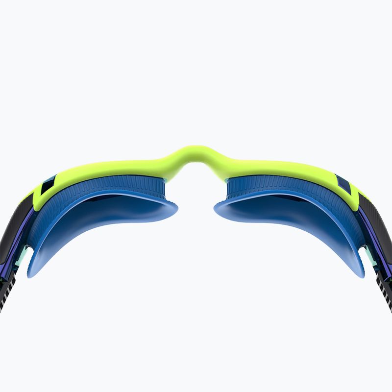 Speedo Biofuse 2.0 Mirror úszószemüveg elektromos lime / kobalt / írisz tükör 3