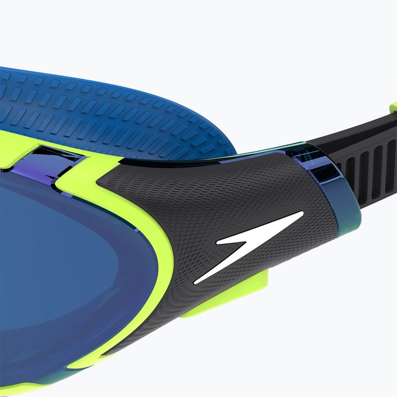 Speedo Biofuse 2.0 Mirror úszószemüveg elektromos lime / kobalt / írisz tükör 5