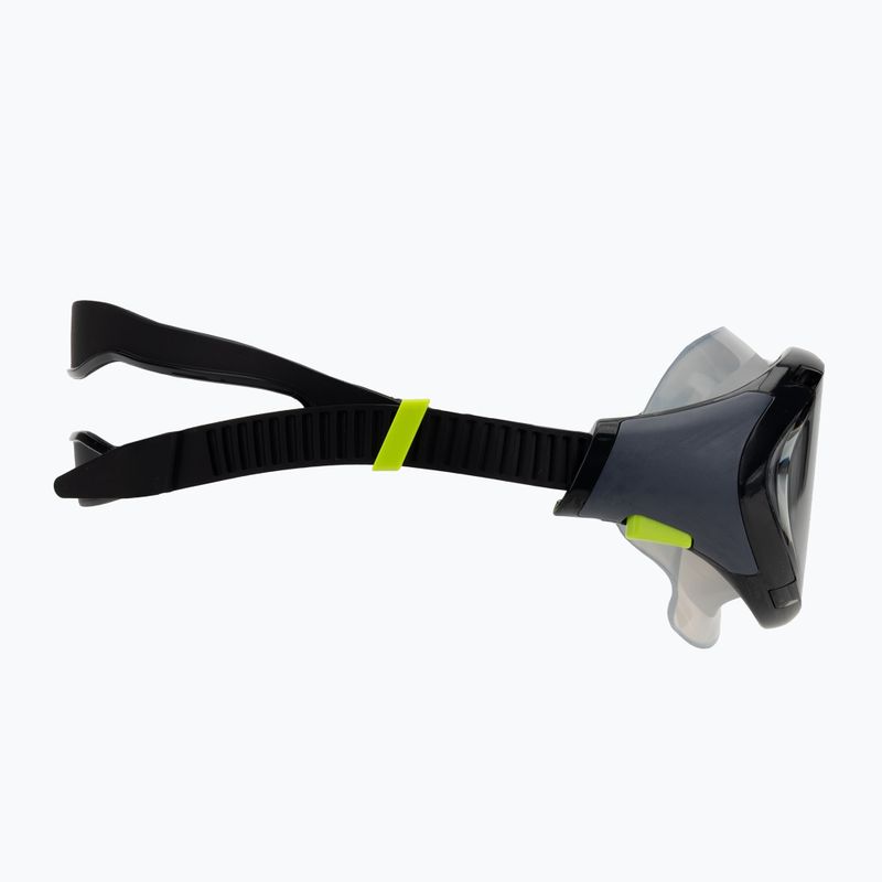 Speedo Biofuse 2.0 fekete / acél úszómaszk 3