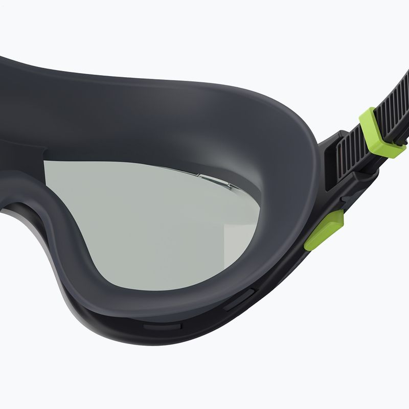 Speedo Biofuse 2.0 fekete / acél úszómaszk 6