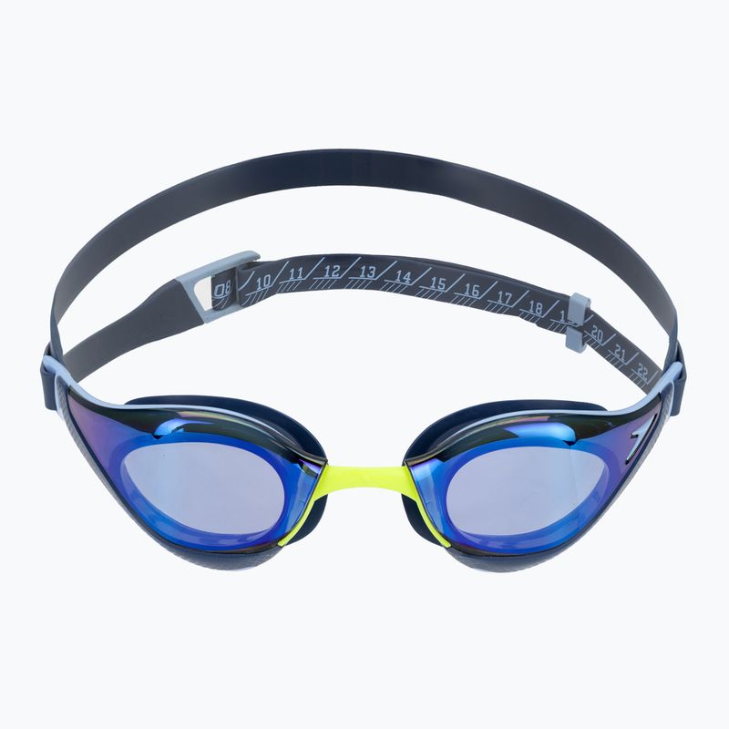 Speedo Fastskin Pure Focus Mirror cukor kék / füst / írisz tükör úszószemüveg 2