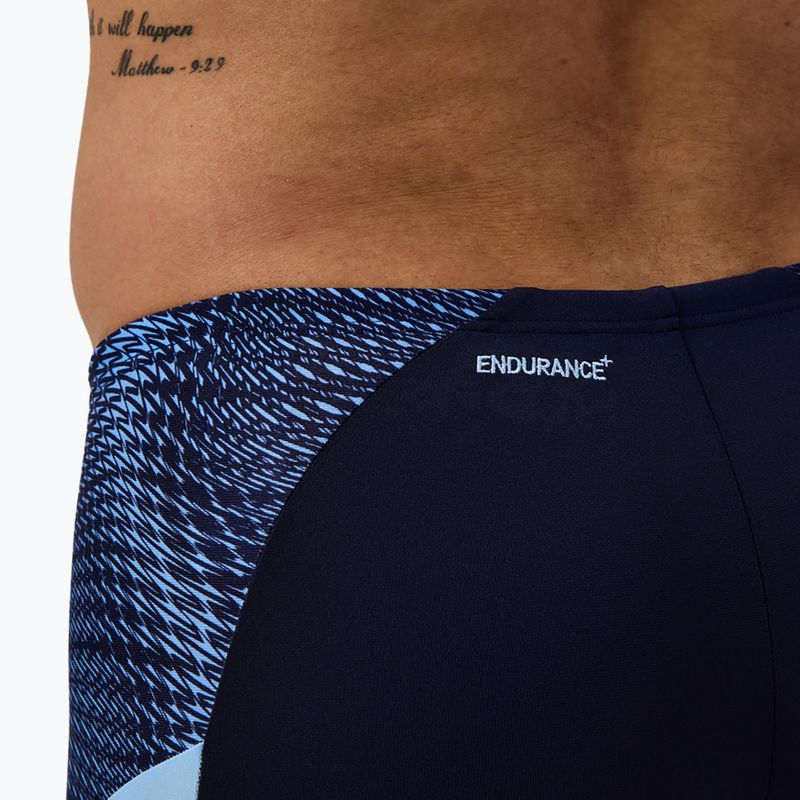 Férfi Speedo Endurance+ MAX Splice úszónadrág, navy/sugar blue 6