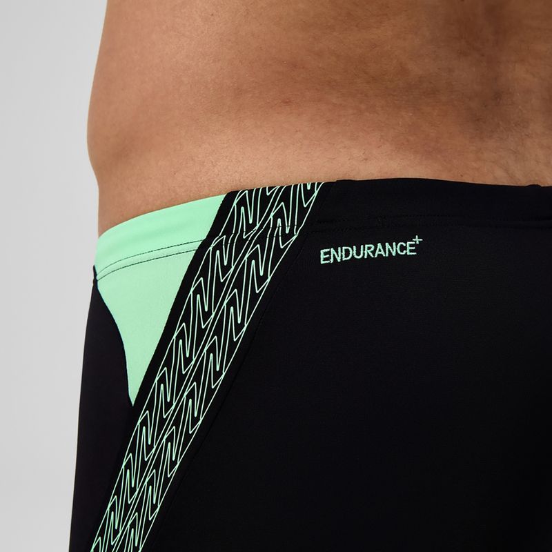 Férfi Speedo Hyper Boom Splice úszódobok fekete/alfalfa zöld 7