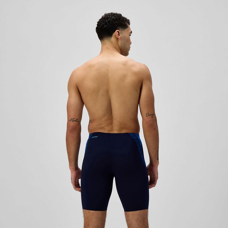 Férfi Speedo Hyper Boom Splice úszósapka peacoat/lagoon blue 3