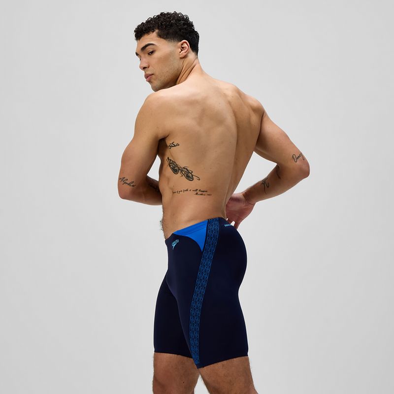 Férfi Speedo Hyper Boom Splice úszósapka peacoat/lagoon blue 4