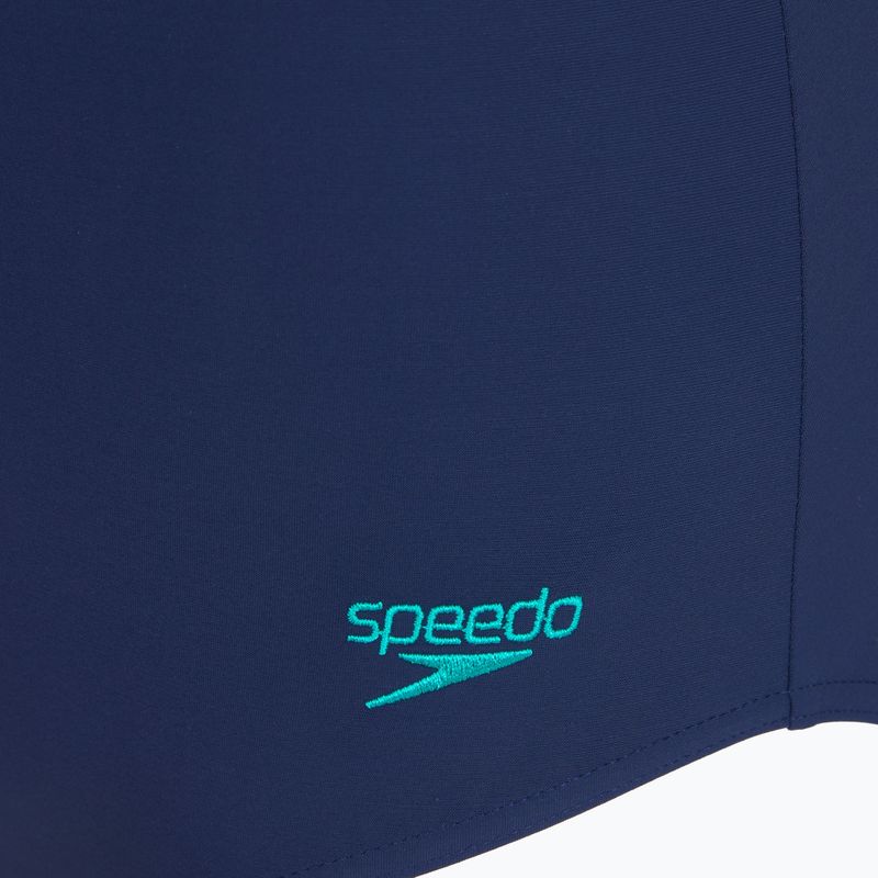 Női egyrészes fürdőruha Speedo Shaping Contour Eclipse Printed turquoise gem 3