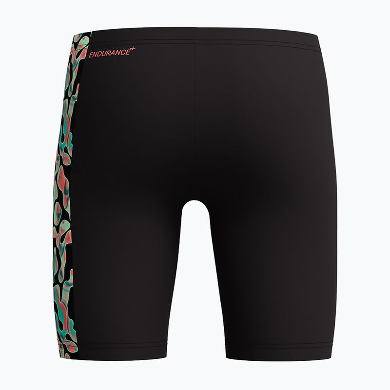 Gyermek úszódzseki Speedo Digital Panel Jammer neon korall 2