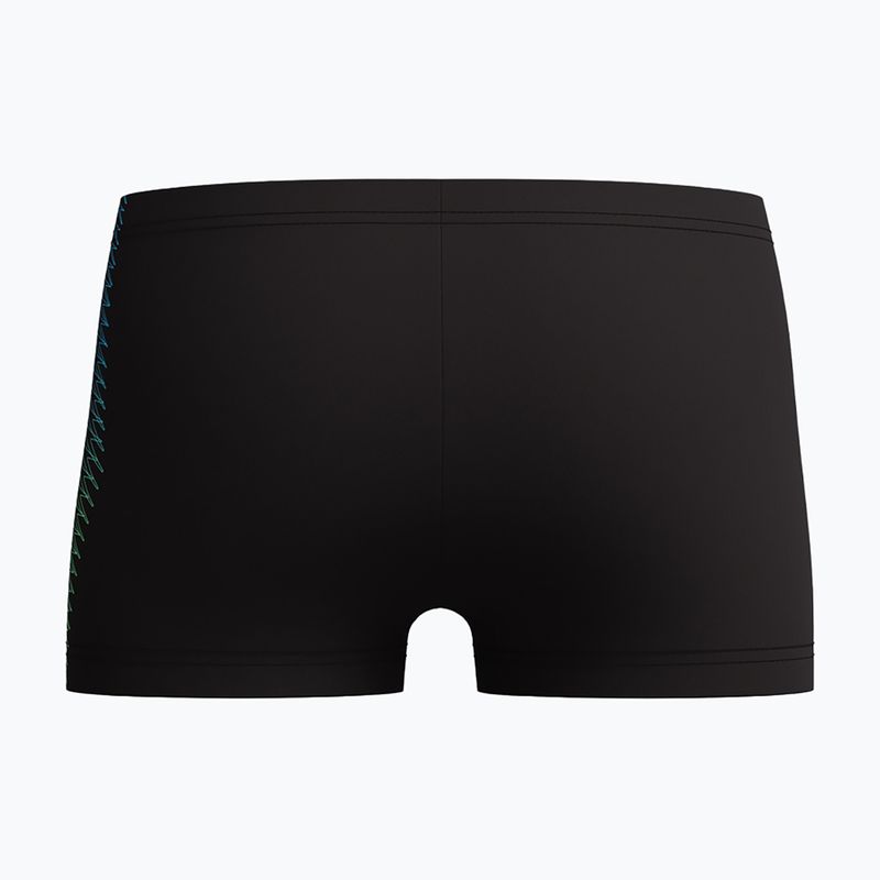 Gyerek úszó boxeralsó Speedo Plastisol Placement Aquashort black/alfalfa green 2