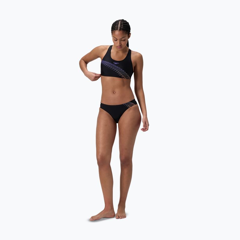 Női kétrészes fürdőruha Speedo Placement 2pc set bright peach 2