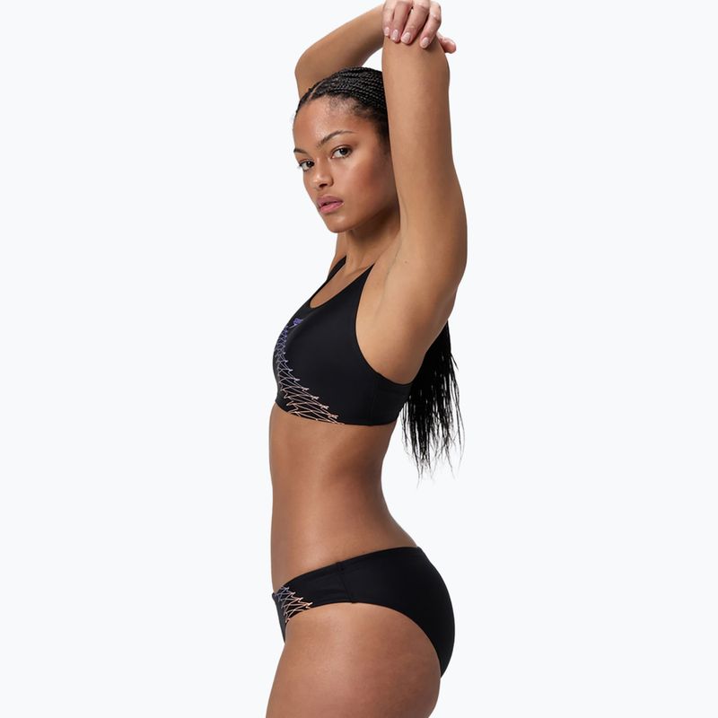 Női kétrészes fürdőruha Speedo Placement 2pc set bright peach 4