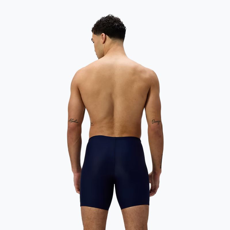 Férfi úszó jammer Speedo Duo Logo Print Mid Jammer navy/sugar blue 3