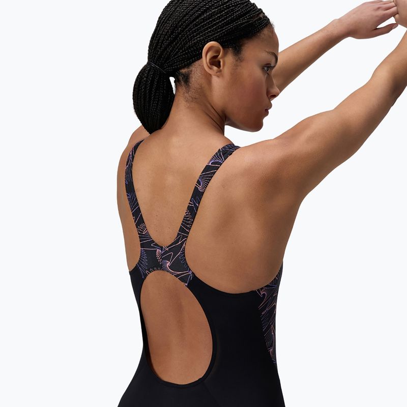 Női egyrészes fürdőruha Speedo HyperBoom Splice Muscleback bright peach 6