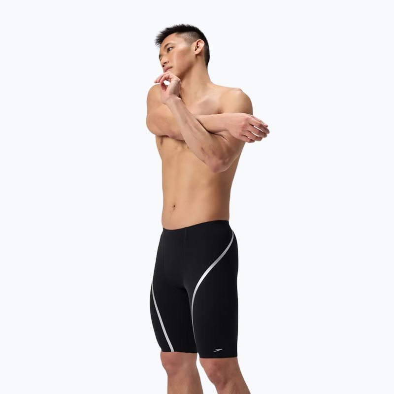 Férfi uszónadrág Speedo Movement Jammer black/silver 4