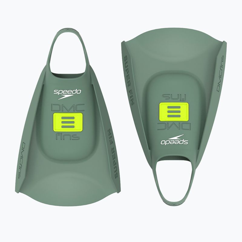 Speedo DMC Original úszóúszó uszony soft olive/hyper yellow