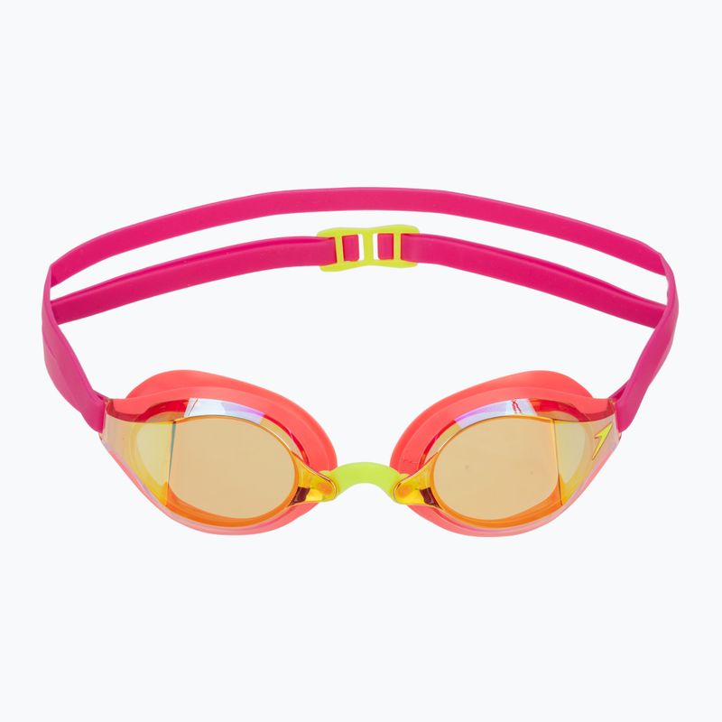 Úszószemüveg Speedo Fastskin Speedsocket 2 Mirror neon melon/vermilion/gold mirror 2