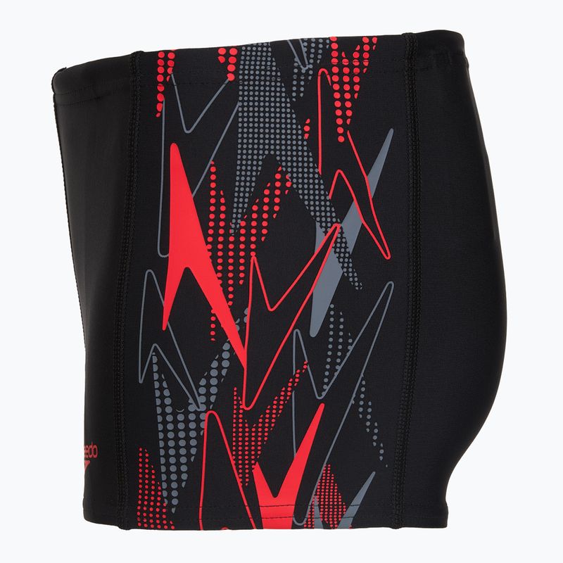  Speedo Plastisol Placement Aquashort anthracite/hrr 3