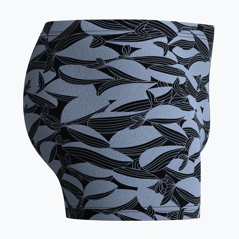 Férfi úszó boxer nadrág Speedo Print Beachstar Square Leg Anthracite/Coin Grey 8