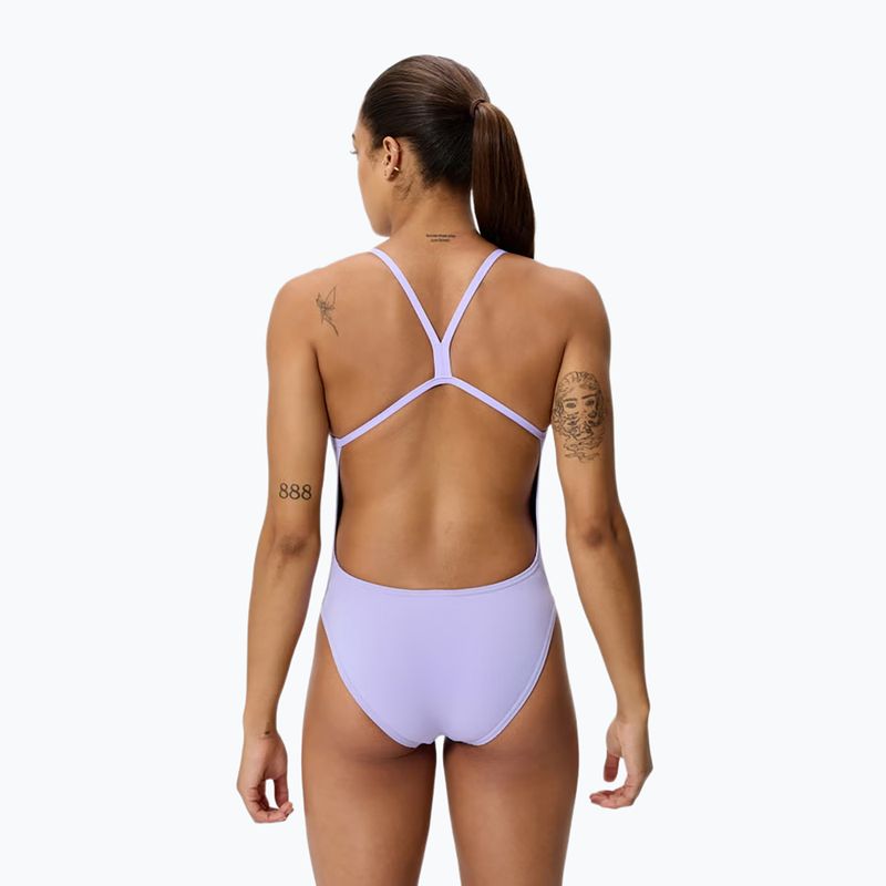 Női egyrészes úszódressz Speedo FL Solid V-Back 2.0 bright lavender 2