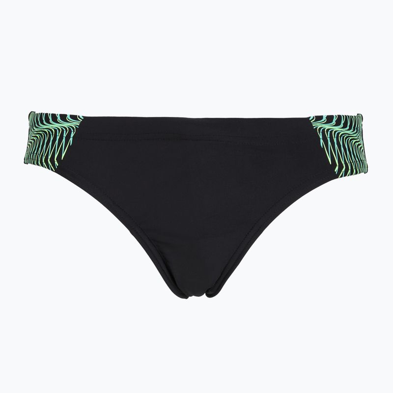 Női két részes fürdőruha Speedo Placement Raceback 2pc anthracite/clover 6