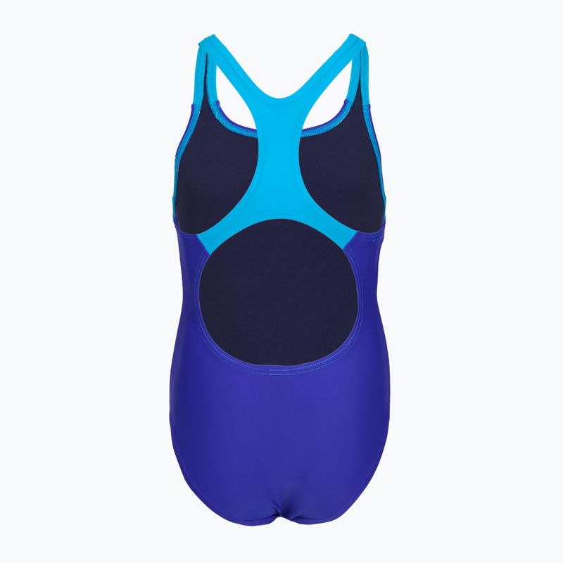Gyerek egyrészes fürdőruha Speedo Medley Logo Medalist sapphire/mayan blue 2