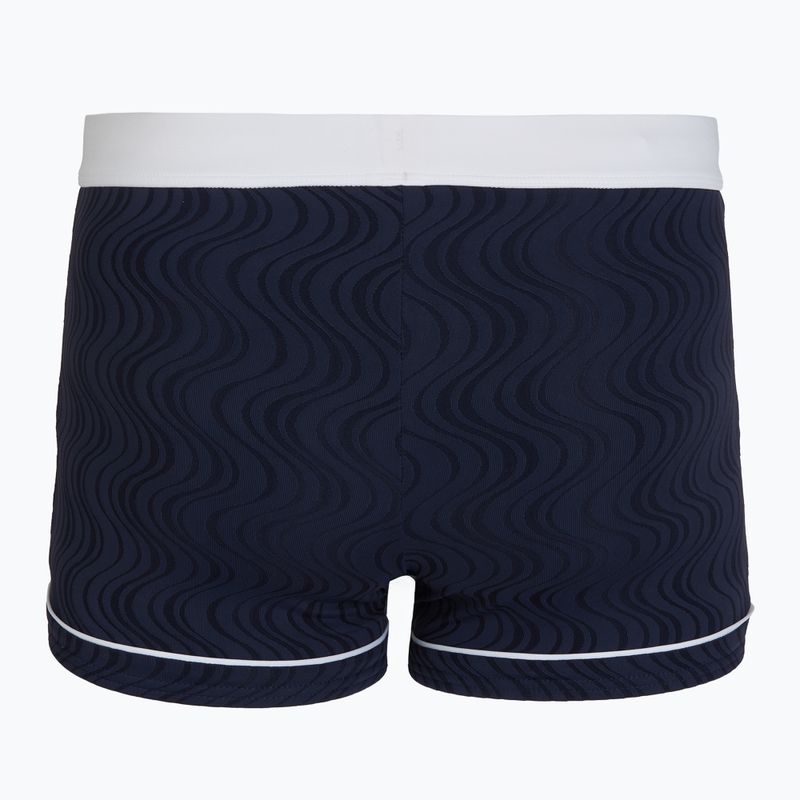 Férfi úszóslip Speedo Textured Aquashort peacoat 2