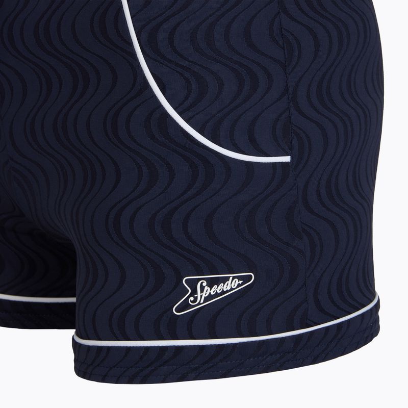 Férfi úszóslip Speedo Textured Aquashort peacoat 3