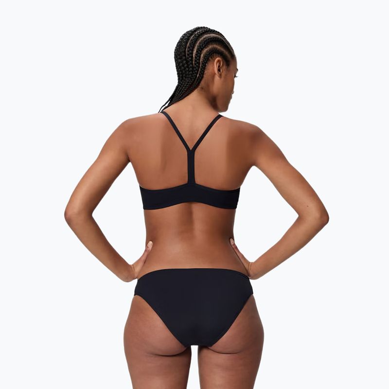 Női kétrészes fürdőruha Speedo Endurance+ Logo Thin Strap Anthracite 2
