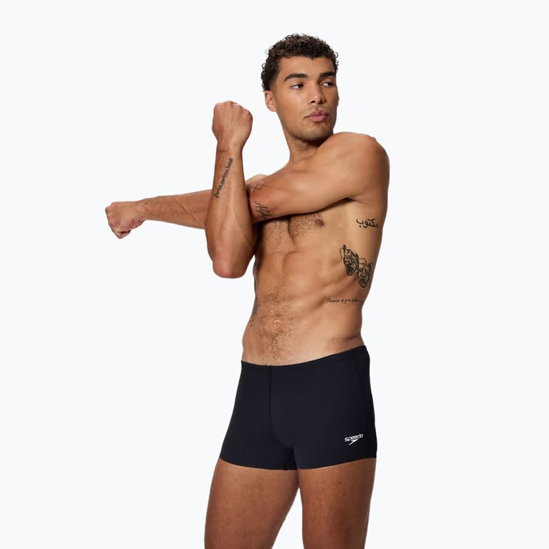 Férfi úszóboxer Speedo Endurance+ Logo Aquashort anthracite 3