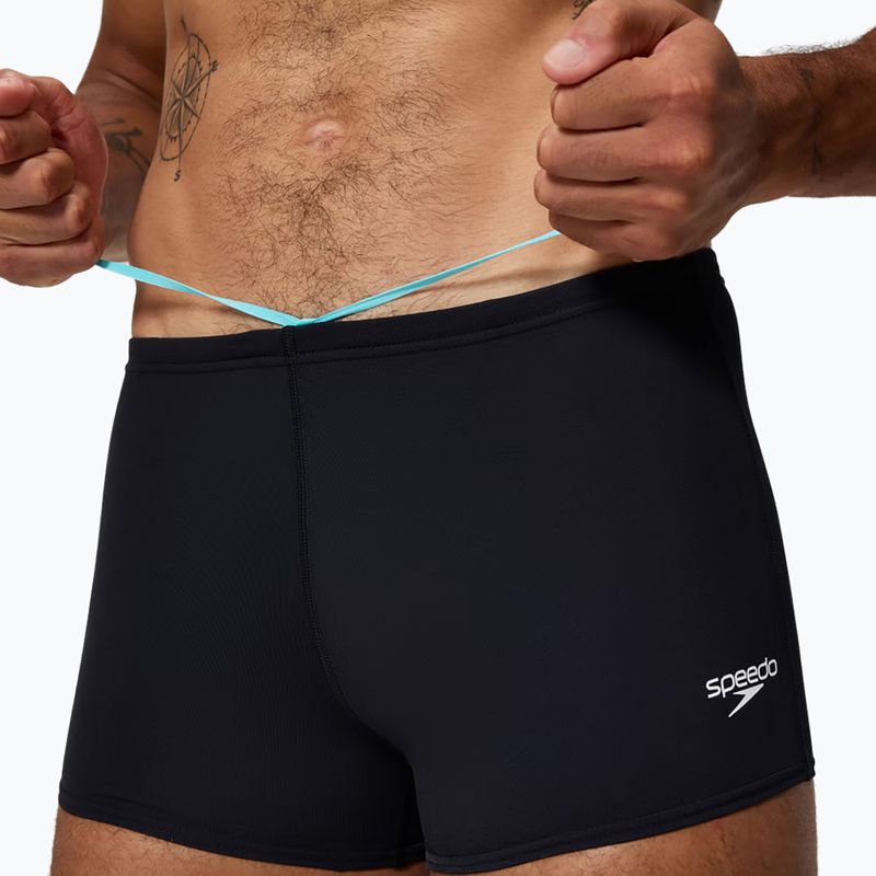 Férfi úszóboxer Speedo Endurance+ Logo Aquashort anthracite 4