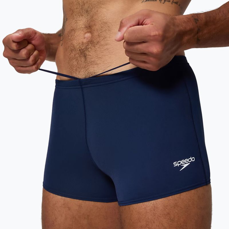 Férfi úszóboxer Speedo Endurance+ Logo Aquashort peacoat 4