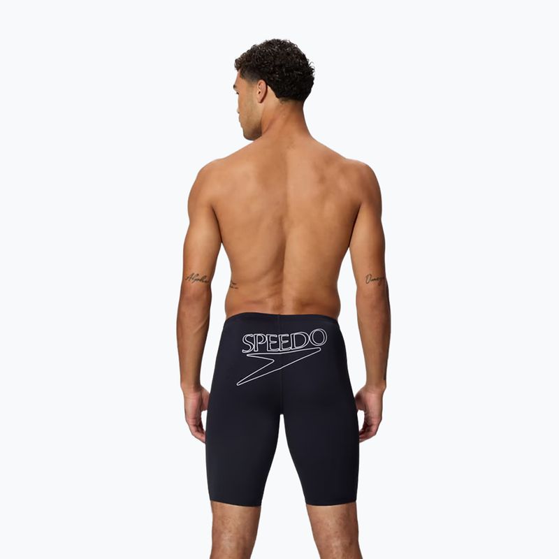 Férfi úszójammer Speedo Endurance+ Logo Jammer anthracite 2