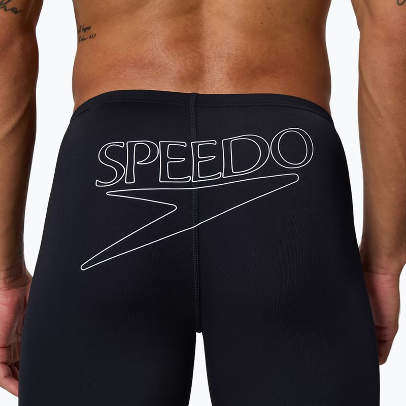 Férfi úszójammer Speedo Endurance+ Logo Jammer anthracite 5