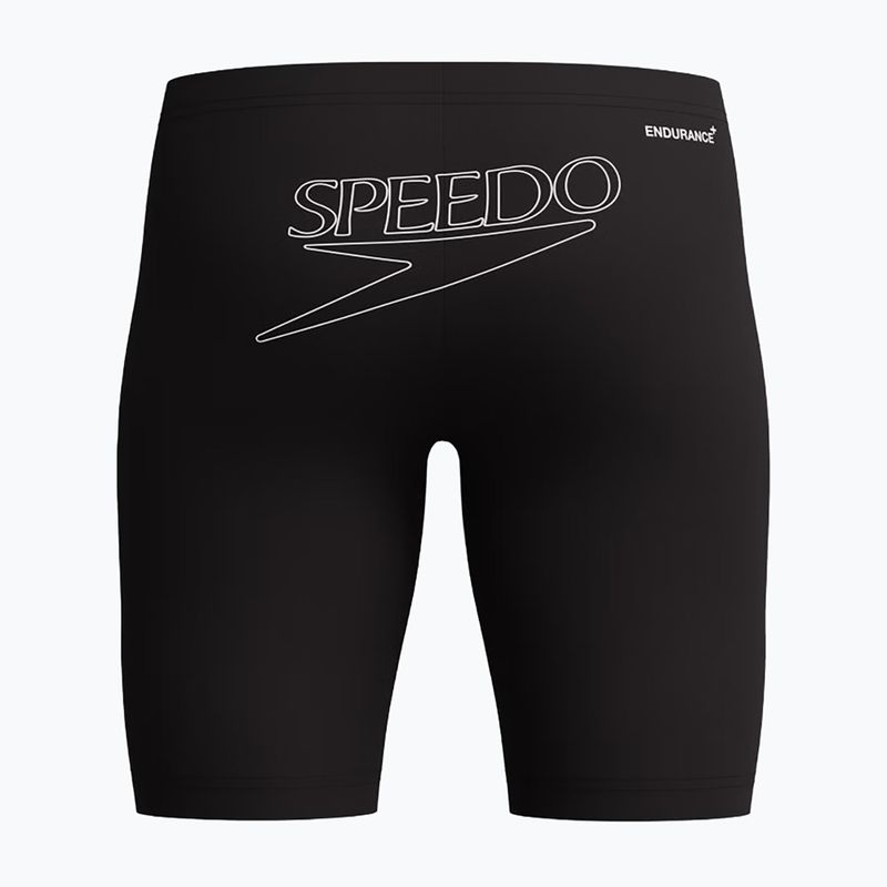 Gyerek térdig érő úszónadrág Speedo Endurance+ Logo Jammer anthracite 2