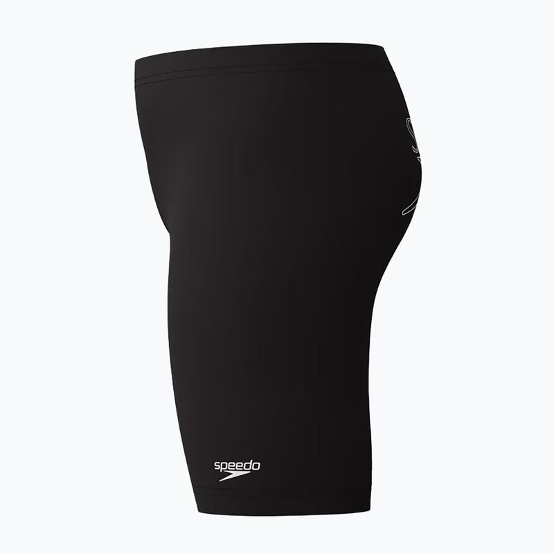 Gyerek térdig érő úszónadrág Speedo Endurance+ Logo Jammer anthracite 4