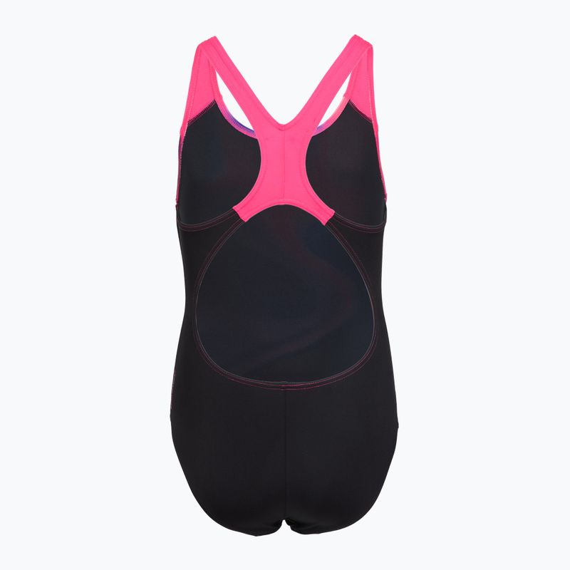 Gyerek egyrészes fürdőruha Speedo Digital Placement Splashback pink/anthracite 2
