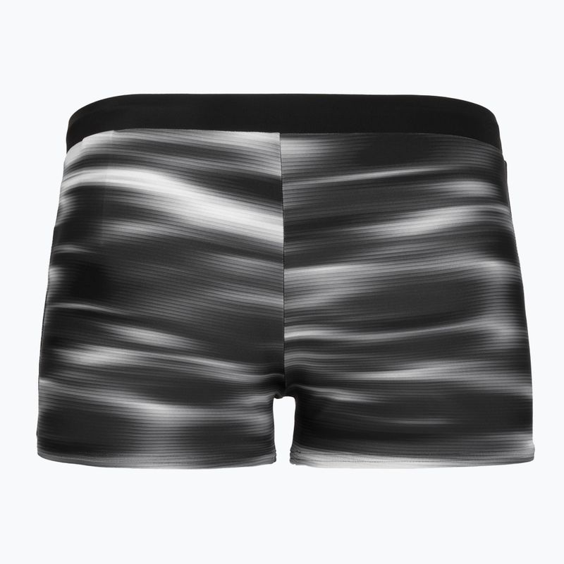 Úszó boxer nadrág Speedo Valmilton Aquashort anthracite/white 2
